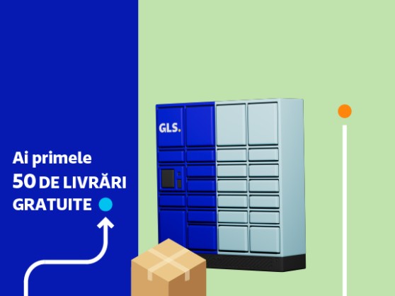 Regulament campanie 50 de livrări gratuite la GLS Locker 